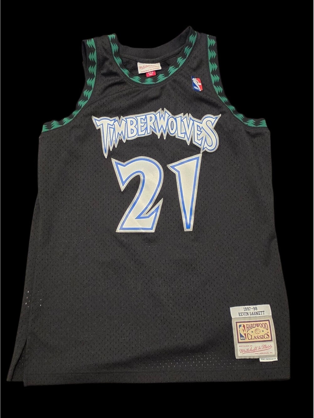 Kevin Garnett #21 Timberwolves Jersey Size M | Mitchell & Ness Swingman |